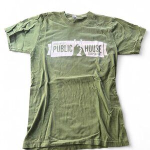 Riverwest Public House Cooperative Tee, American Apparel, Milwaukee History